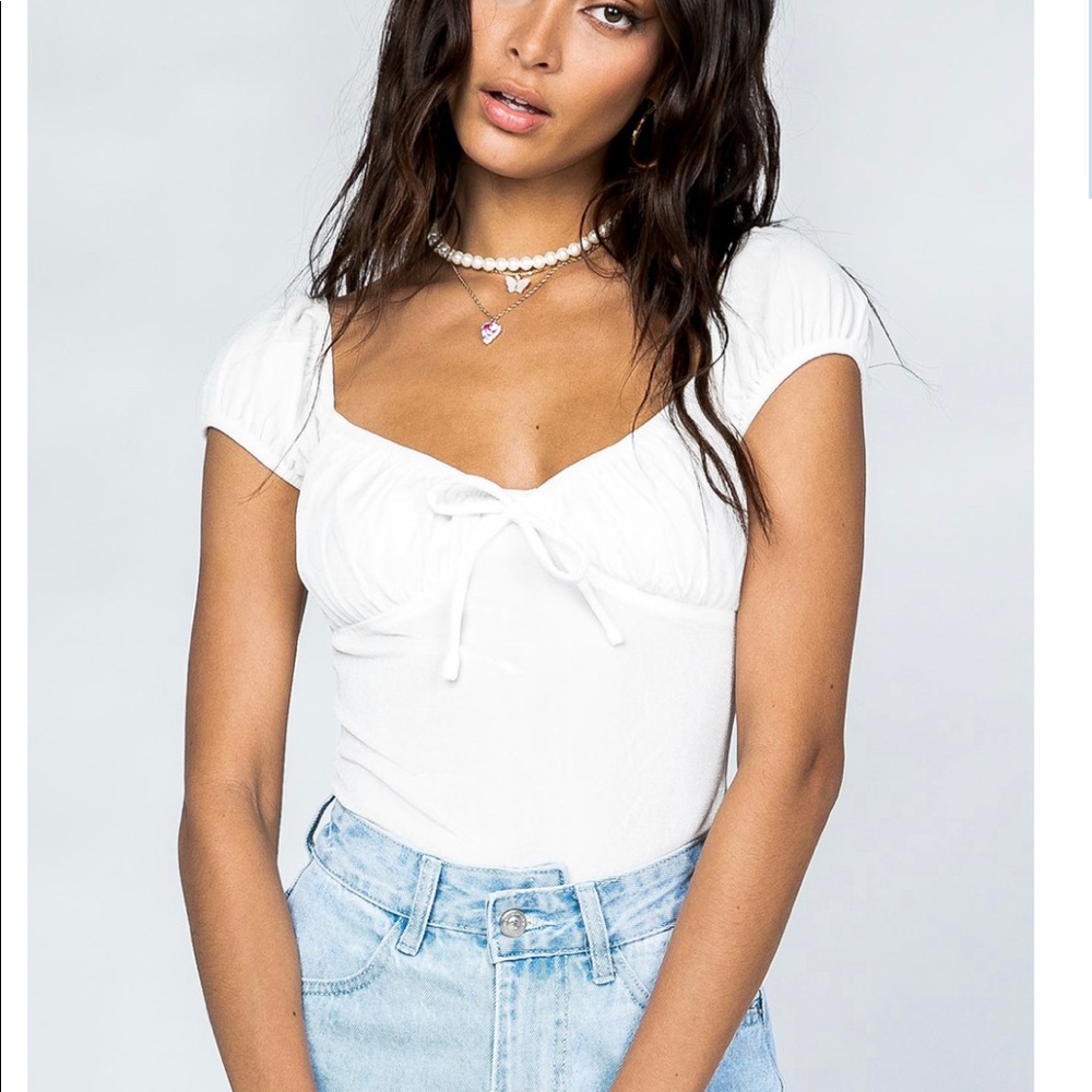 Princess Polly Purdie Bodysuit Champagne